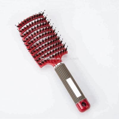 China Personality Compact Fashion Hair Dye Brush Crystal Hair Brush Men for sale