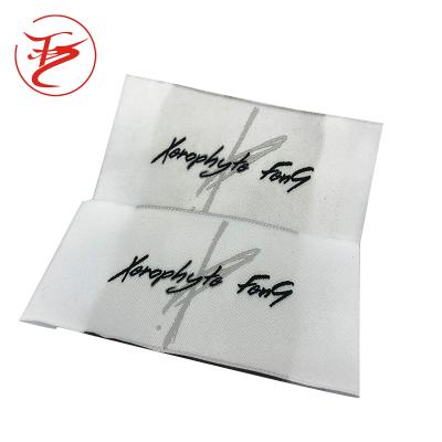 China Fashion Sustainable Good Quality Free Design Woven Labels Or Brand Logo Apparel Custom Printed for sale