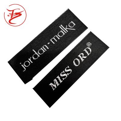 China Fashion Sustainable Good Quality Free Design Woven Labels Or Brand Logo Apparel Custom Printed for sale