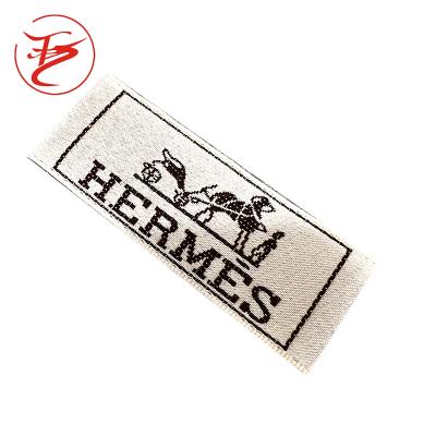 China Fashion Sustainable Good Quality Free Design Woven Labels Or Brand Logo Apparel Custom Printed for sale