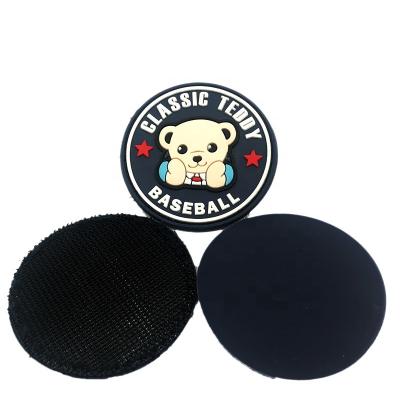 China Easy To Use Plastic PVC Rubber Drop Patch Clothing Tag Guaranteed Service Quality for sale