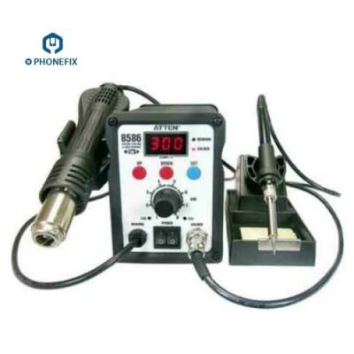 China ATTEN AT8586 2 IN 1 750W Advanced  Hot Air Gun Soldering Rework Station for sale