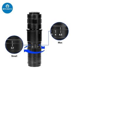 China HD C-Mount Zoom Lens 0.7X-4.5X Inspection Magnifier for sale