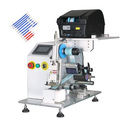 中国 Automatic Cable Labeling Machine , Electric Wire Sticker Labeling Machine 販売のため