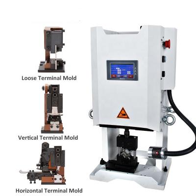 China Cable Lug Terminal Crimping Crimp Machine Semi Auto Servo Wire Ring Terminal Tool à venda