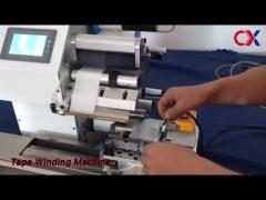 Cable Wire Tape Winding Machine Labeler Precise Positioning Desktop