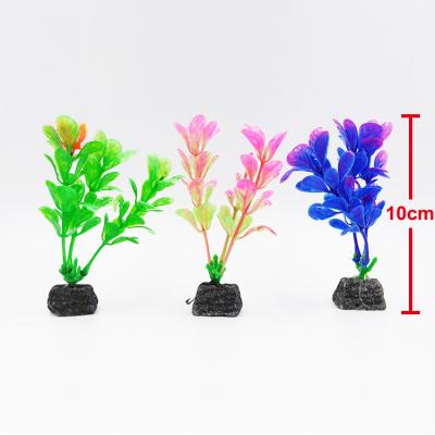 China 10cm Viable Fish Tank Decorations Grass Aquascape Plants Aquarium Ornaments for sale