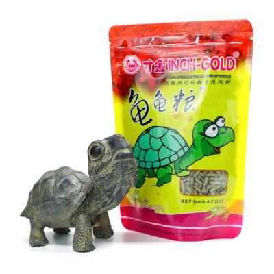 China Medium Size 100g / 200g Medium Size Reptile Food Dry Turtle Floating Food for sale