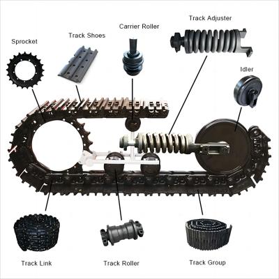 China Undercarriage Spare Parts Sprocket Rim For Excavator en venta