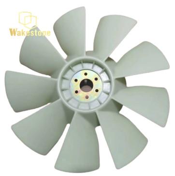 China PC200-6 PC200-7 PC200-8 PC220-8 Ventilador de excavadora Ventilador de enfriamiento de cuchillas para motores 6d102 en venta