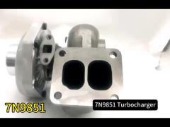 7N9851 turbocharger is suitable for excavator 3304 SR4 engine, part number: 7N-9851