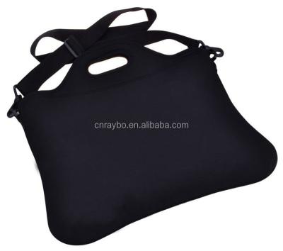 China Neoprene Neoprene Laptop Bag With Shoulder Strap for sale