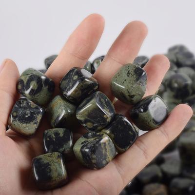 China China Kambaba Jasper Square Tumbled Fountain Natural Crystal Home Decor Garden Bead Healing Stone Chakra Irregular Polishing Stone for sale