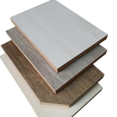 China MDF Supller Factory Door Moisture Proof White Melamin 18mm MDF for sale