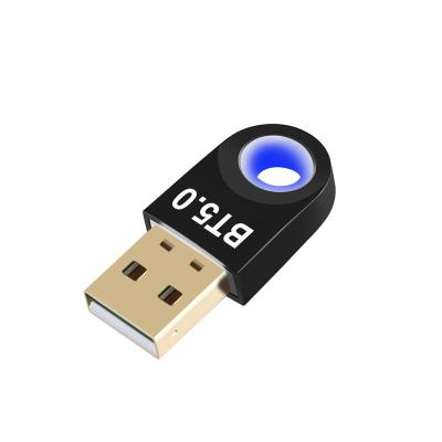 China Bulk Sale Wireless Mini Usb Bt 5.0 Dongle Csr V5.0 Receiver Adapter Support Windows Systems for sale