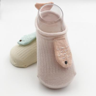 China Cashmere Cotton Pattern Comfortable Wholesale Cute Innocence Organic Baby Socks for sale