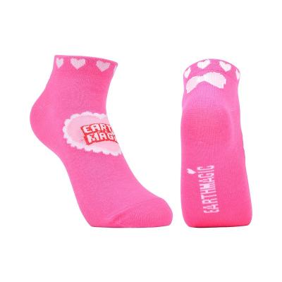 China Factory direct sales custom women cute cotton thongs fashion fun stripe crew socks for sale