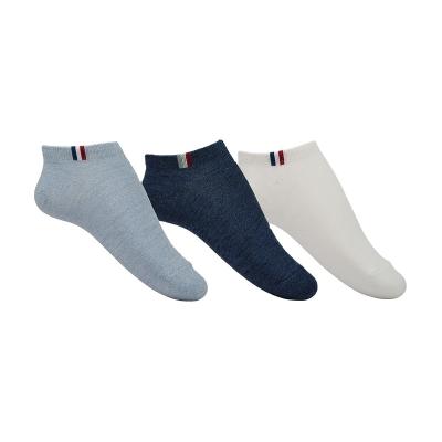 China Hot Selling QUICK DRY Knitted Friendly Mens Low Cut Sports Socks Cotton Upper Organic Skin Breathable Ankle Socks for sale