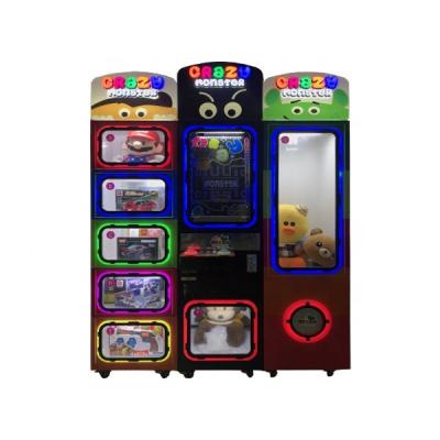 China 2021 New Product Coin Operated Video Game Vending Machine In Philippines CRAZY MONSTER L1650*H2260*W650cm for sale