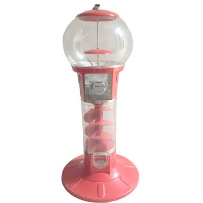 China Hot sale gumball machine candy dispenser capsule toys bouncy ball vending machine with stand for kids 45*1.45cm for sale