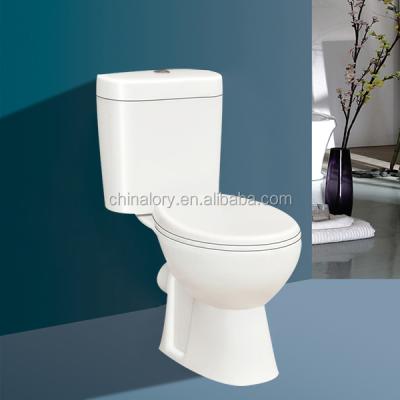 China Double-flow European standard two PC toilet/ceramic toilet/sanitaryware take care toilet/odorless/toilet for sale