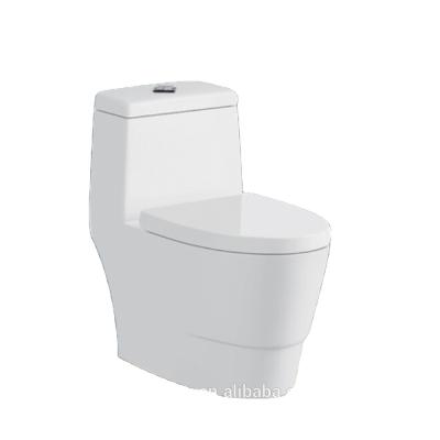 China Double-flow Sanitary Ware Washdown Ceramic Two Piece P-Trap Toilet Bathroom Sets for sale