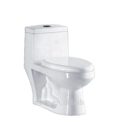 China Hot Sale Double-Flow Toilet 300mm One Piece Sanitary Ware Thailand Malaysia for sale