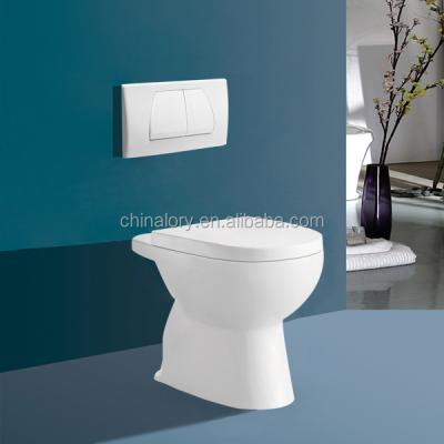 China 2015 Double-Flow Cheap Price With High Quality Sanitary Ceramic Toilet Two Piece Concealed Cistern Bathroom Ware In Latin America for sale