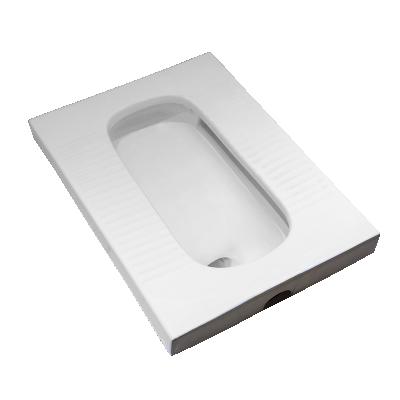 China With hot sale cheap price ceramic squat toilet pan durable damper squat toilet for sale super spiral flush for sale