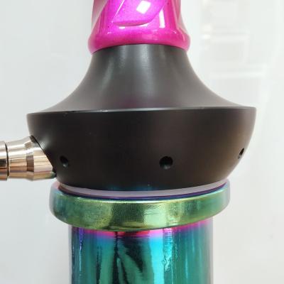 China MD-L37 Color Handmade Big Size Hookah Hookah Aluminum Hookah With Connector For Smoking for sale