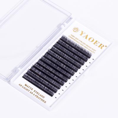 China Natural Wholesale Flat Head Long Practice Make Up Model Eyelash Extensions Closed Eyes Lash for sale