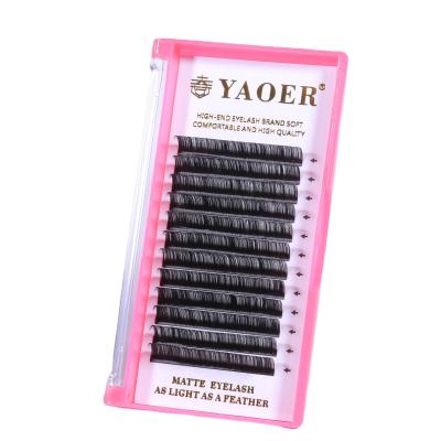 China Long Natural Black Open Hand Grafting Fake Natural Eyelashes False Eyelashes for sale