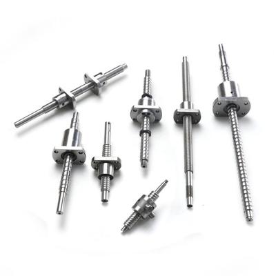 China Miniature Hotels 8mm Diameter C3 C5 C7 Accuracy Grade Ball Screw SFK0801 SFK0802 SFK0802.5 CNC Machine Parts for sale