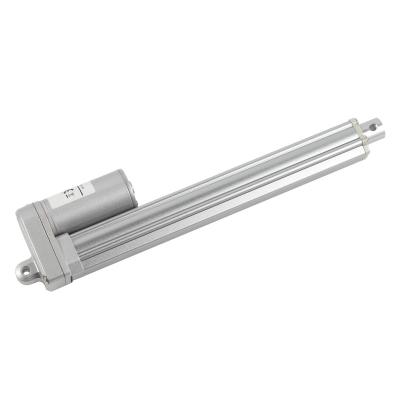 China Linear Actuator 50-600mm L-Type Stroke Max Load 1200N Corrosion Resistance Brushed DC Motor Aluminum Alloy Housing Electric Linear Actuator for sale