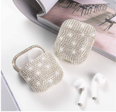 China Diamond Case For Airpods Pro Handmade Hard Earphone Accessories Protective Luxury For Airpods Cases for sale