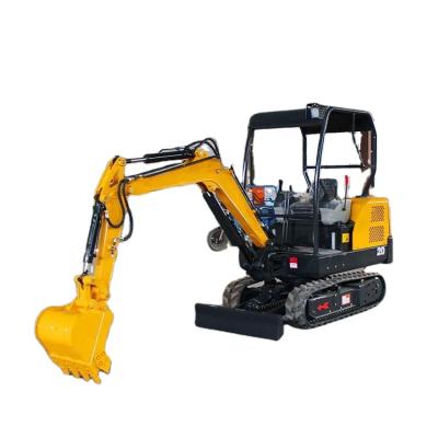 China Cheap 2 Ton Hotels Mini Excavator For Sale Hydraulic Mini Excavator Small Machine Household Excavator for sale