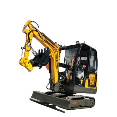 China Mini Excavator Hotels Hydraulic Crawler Digger Excavator Micro Micro Excavator Air Conditioner for sale