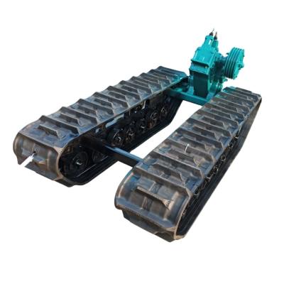 China Garment Shops Track Undercarriage Hydraulic Rubber Chassis 5 Ton Mini Rubber Undercarriage Crawler Undercarriage for sale