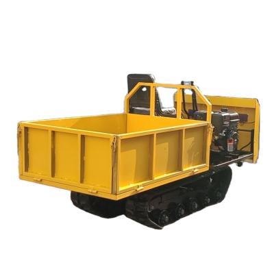 China Mini Rubber Truck Rubber Dumper Automatic Garden Track Dumper Track Dumper Trucks For Sale for sale