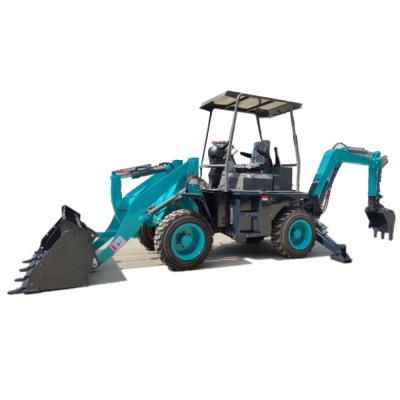 China Hot Sale China Shops Building Material Stores Multifunctional Backhoe Loader 4 Wheel Drive Backhoe Agricultural Loader For Sale for sale