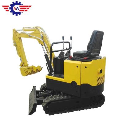 China New Home Cheap 0.8ton Mini Crawler Household Mini Excavators Small Farm Construction Hydraulic Digging For Sale for sale