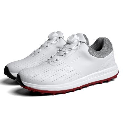 China Breathable Running Shoes Custom Lealther Golf Shoes Mens Microfiber Golf Shoes Classic Woman Large Size 47 Golf Shoes for sale