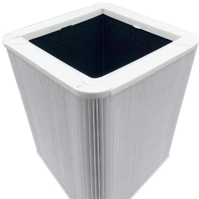 China Hotel Blueair Foldable Blue Pure Activated Carbon 211+HEPA Filter Compatible with Blueair Air Purifier Filter for sale