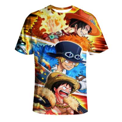 China WHOLESALE 3d Cartoon LOGO Print Boy The LATEST Breathable Breathable T-Shirts for sale