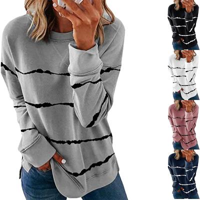 China Custom Wholesale Autumn Private Label Girl Sweatshirt Sweater Pullover Newest Anti-pilling Women's Logo for sale