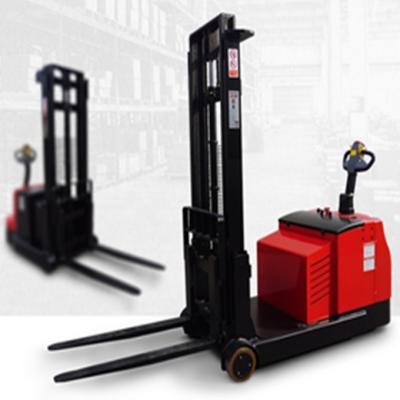 China 2.0ton Hotels Rated Capacity Powered Stacker Electric Lifting Pallet 3500mm Height for sale