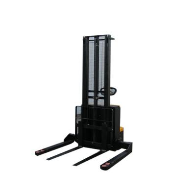 China Rider or hotels walkie1000kg 1.0ton straddle electric leg stacker ES-10BS for sale