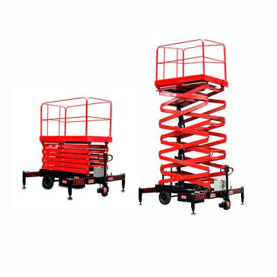 China Hotels weliftrich 500kg self-propelled electric scissor aerial platform scissor lift maxium height 16m for sale