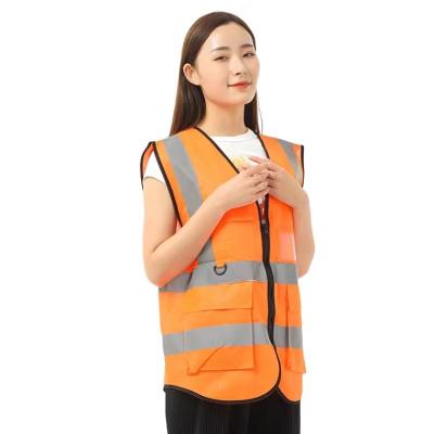 China WELIFTRICH 120G 150G reflective vest hot sale reflective vest colth can add water to wash label option FOR SALE for sale