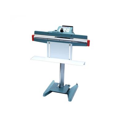 China Semi Automatic Vertical Food Pulse Foot Pedal Plastic Bag Sealing Machine for sale